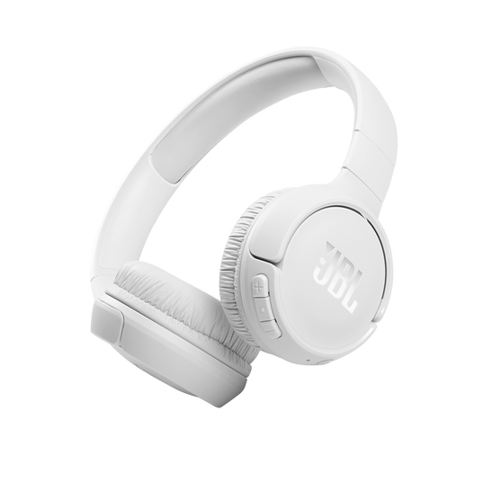 JBL Tune 510BT - White - Wireless on-ear headphones - Hero